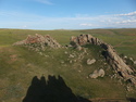 Mongolian rock forms