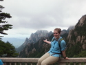 Moriah at lower peak of huangshan