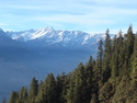 Mountains outside manali