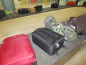 The most beautiful thing you can see in any country: your luggage on the baggage carousel at the airport.