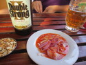 Myanmar double strong and onion salad