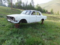 Mystery car high up in the mountains