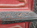 Nice metal work on forbidden city door