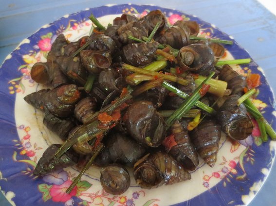 Oc Buou - Smalls snails in a spicy sauce