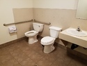 Odd bathroom configuration