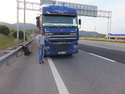 Off ramp near dokuztekne to ramp of nurdagi