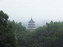 Pagoda on purple mountain