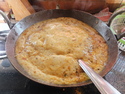 Pakoda ki kadhi stage 
