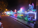 Park in yogyakarta at night