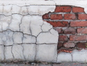 Picturesque decaying wall