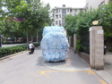Polystyrene bicycle