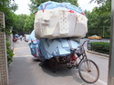 Polystyrene bicycle