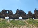 Remains of a tower on the diyarbakir wall