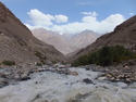 River feeding the pamir