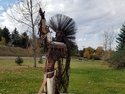 Statue outside visitors center