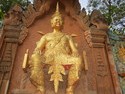 Statue outside wat phnom