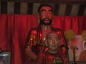 Statue with beard