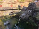 Stone water spouts in Patan