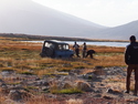 Stuck jeep