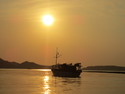 Sunrise at komodo
