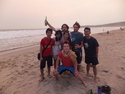 Sunrise at sawarna