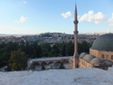 Sunset on the halil ul rahman mosque