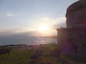 Sunset over antalya