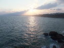 Sunset over antalya