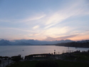 Sunset over antalya