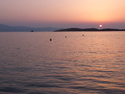 Sunset over the agean