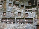 Tana toraja cave burial up close