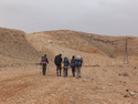 The guys trekking
