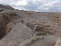 The remains of the old city of jericho