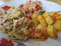 Three burmese dishes