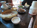 Featuring yak milk cheese and tea toward the bottom.