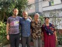 Tony and me with Ganga Bahadur and his wife