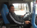 Truck driver i hitchhiked toward bodrum with