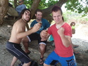 True warriors ready to pound some beer