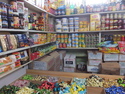 Ulaanbaatar food market cans