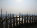 Unfished balcony of abdandon skyscraper