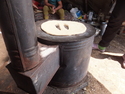 Unlevened bread with tsaatan people