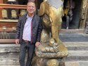 Uttam, our guide for the day, at the Golden Temple in Patan