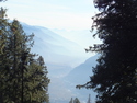 View down the valley