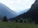 View from hostel by karakol