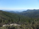 View from ride to karagol