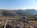 View from the settlement