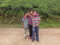 Young boys at tea fields