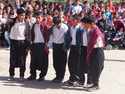 Young boys doing traditional turkish dance